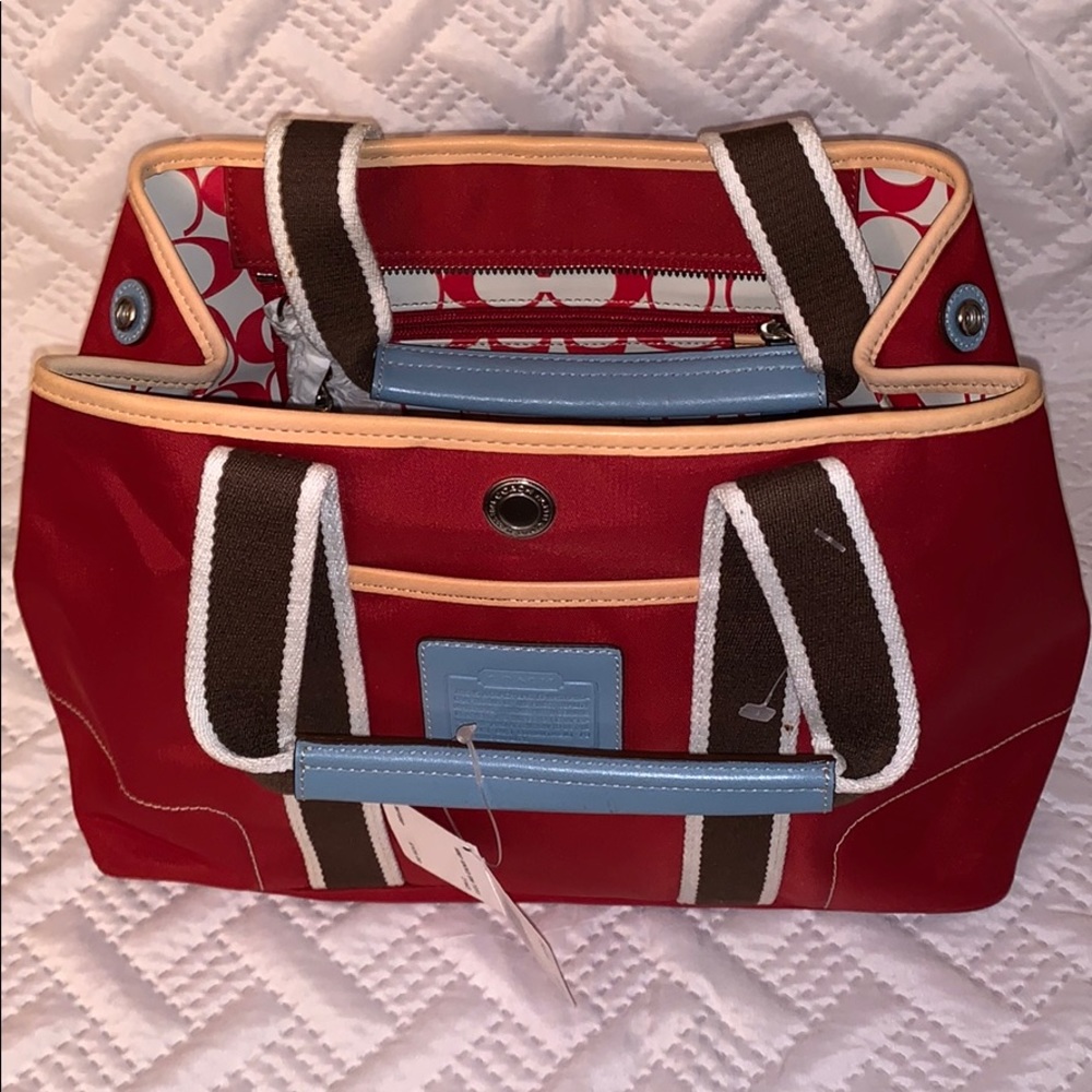 Authentic Coach small tote/lunch bag